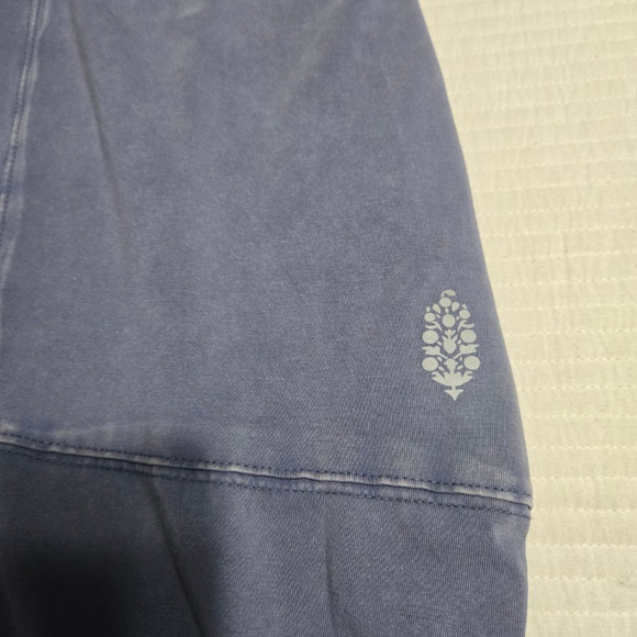 Women's Free People Movement Indigo Blue Hot Shot Onesie Jumpsuit Size S - Picture 5 of 14